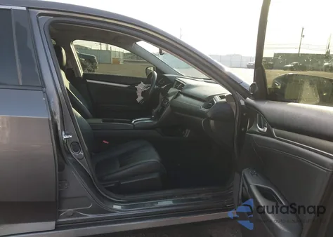 2018 Honda Civic Ex-L from USA, damaged, VIN JHMFC1F79JX001473